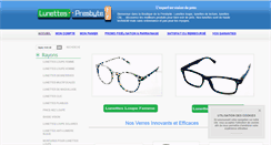 Desktop Screenshot of lunettes-presbyte.fr